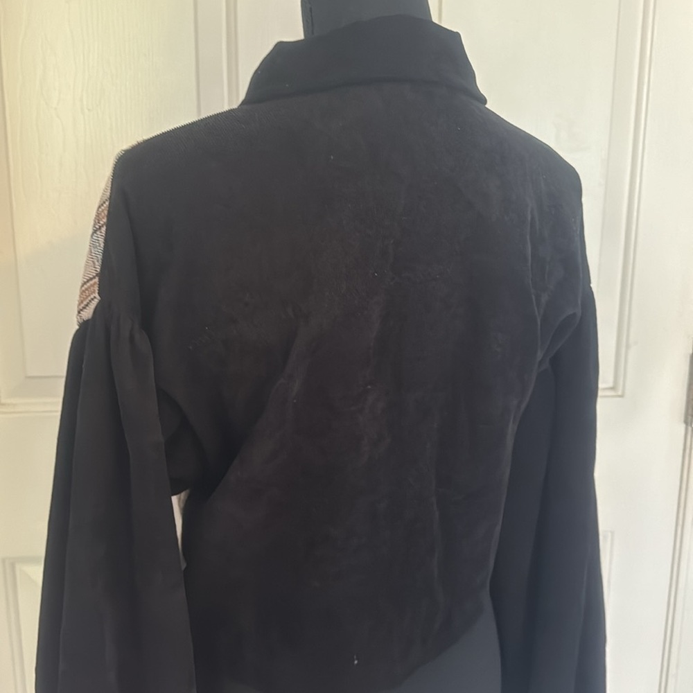 Cropped top fall jacket - Picture 6 of 7